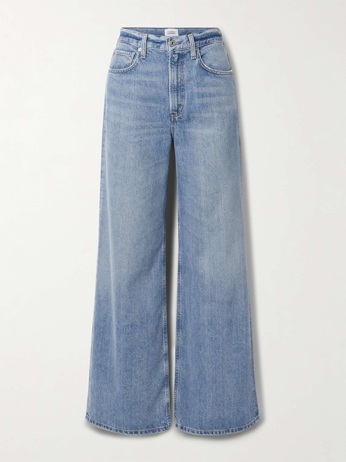 Paloma high-rise wide-leg jeans Light denim - 1