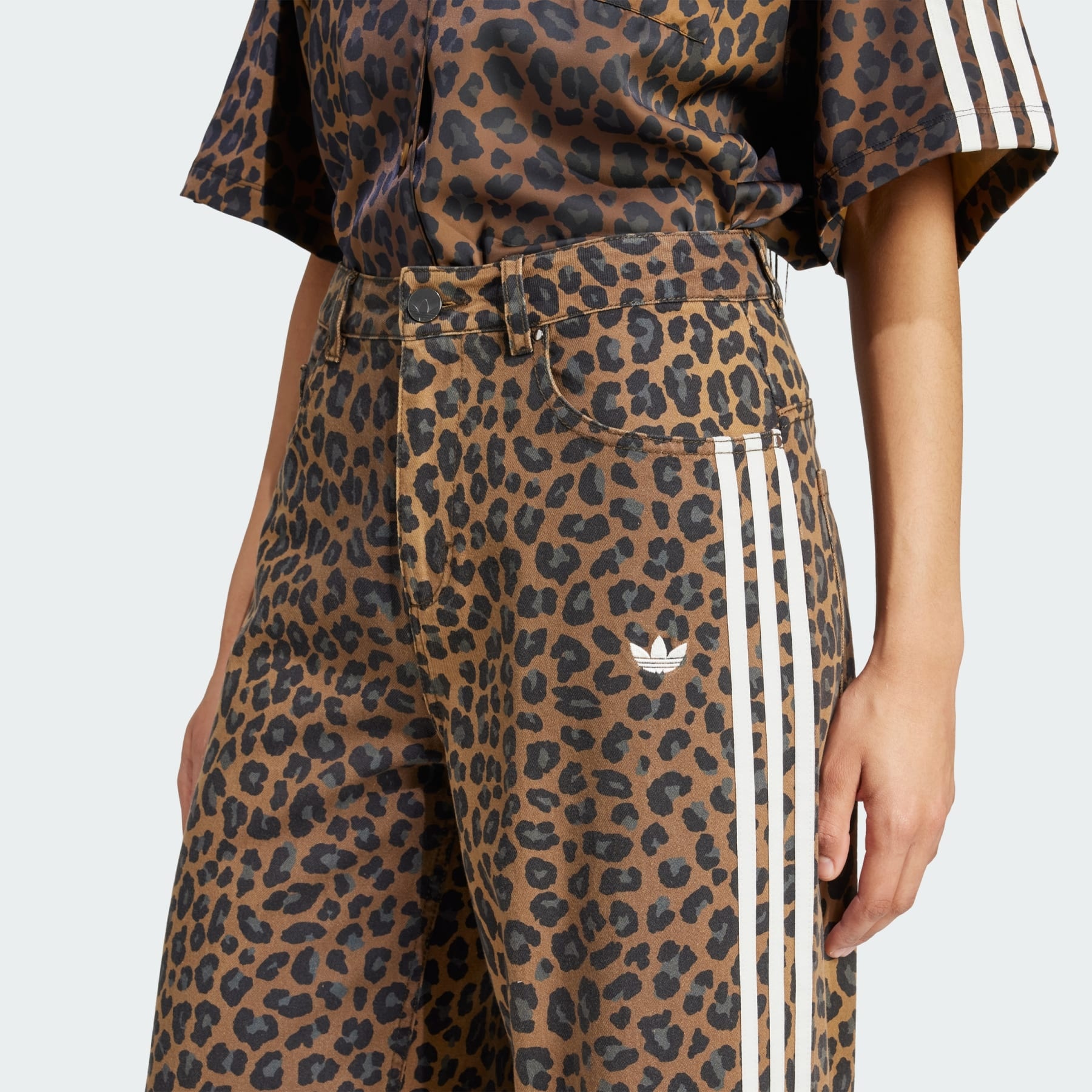 adidas Originals Denim Loose Pants - 5