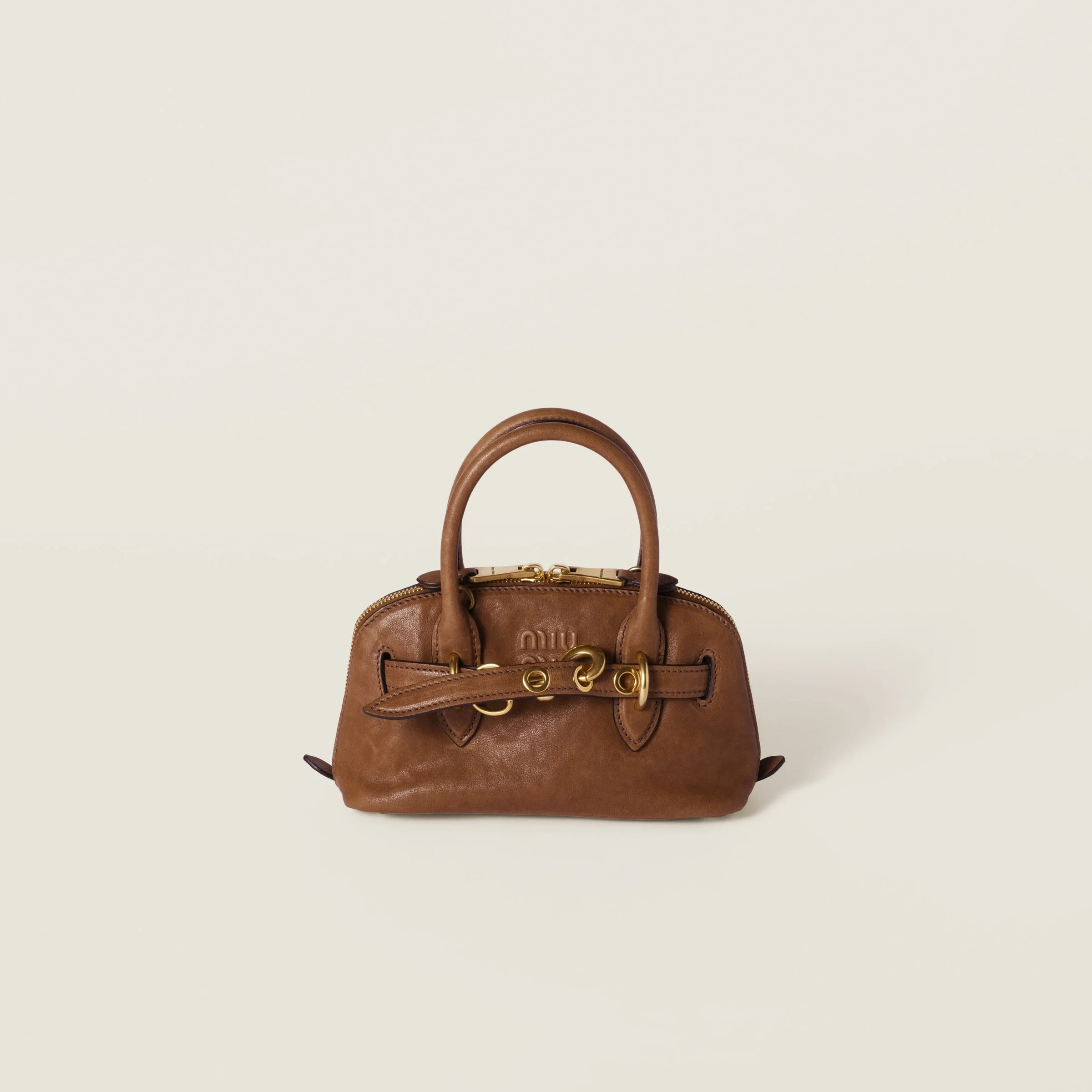 Aventure mini nappa leather bag - 1