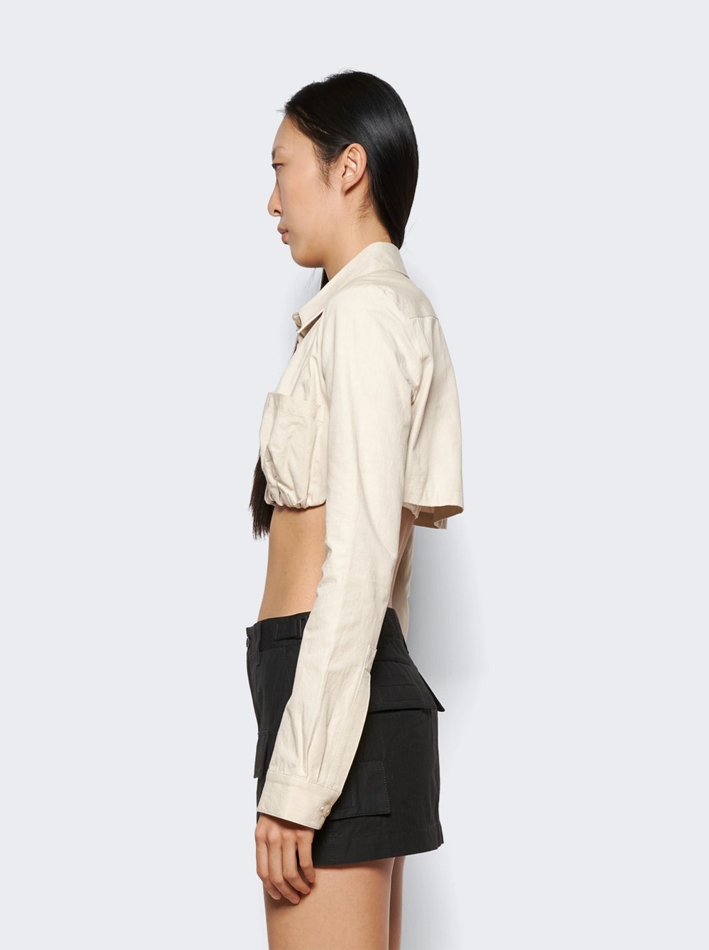 Inbuilt Bra Shirt Sand - 4