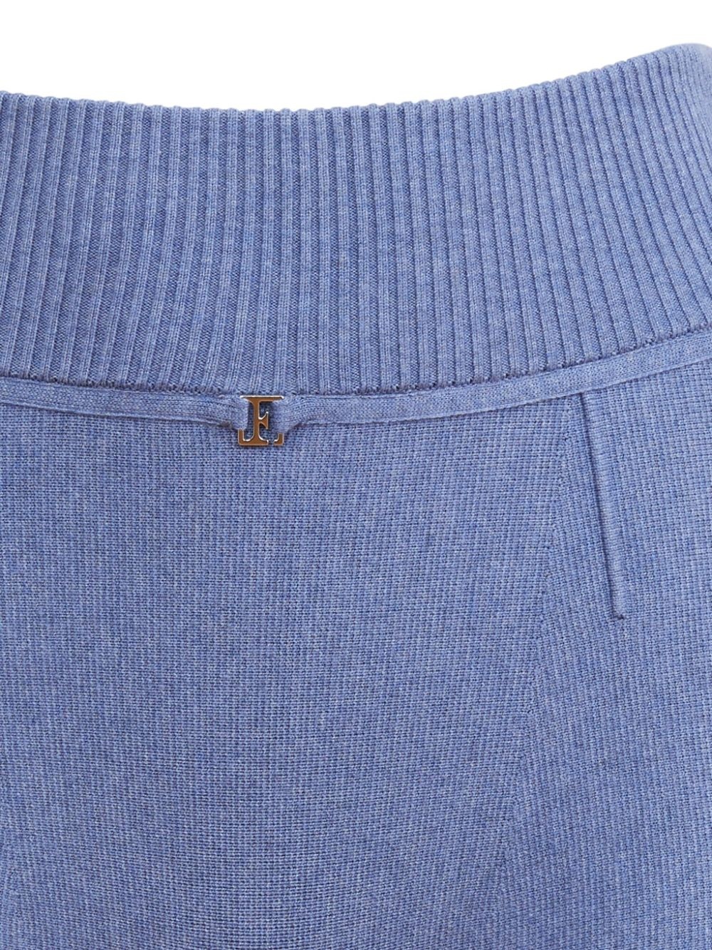 knitted mini shorts - 2