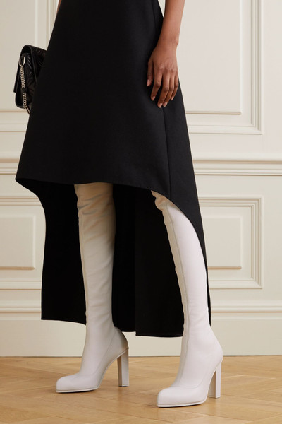 Alexander McQueen Leather over-the-knee boots outlook