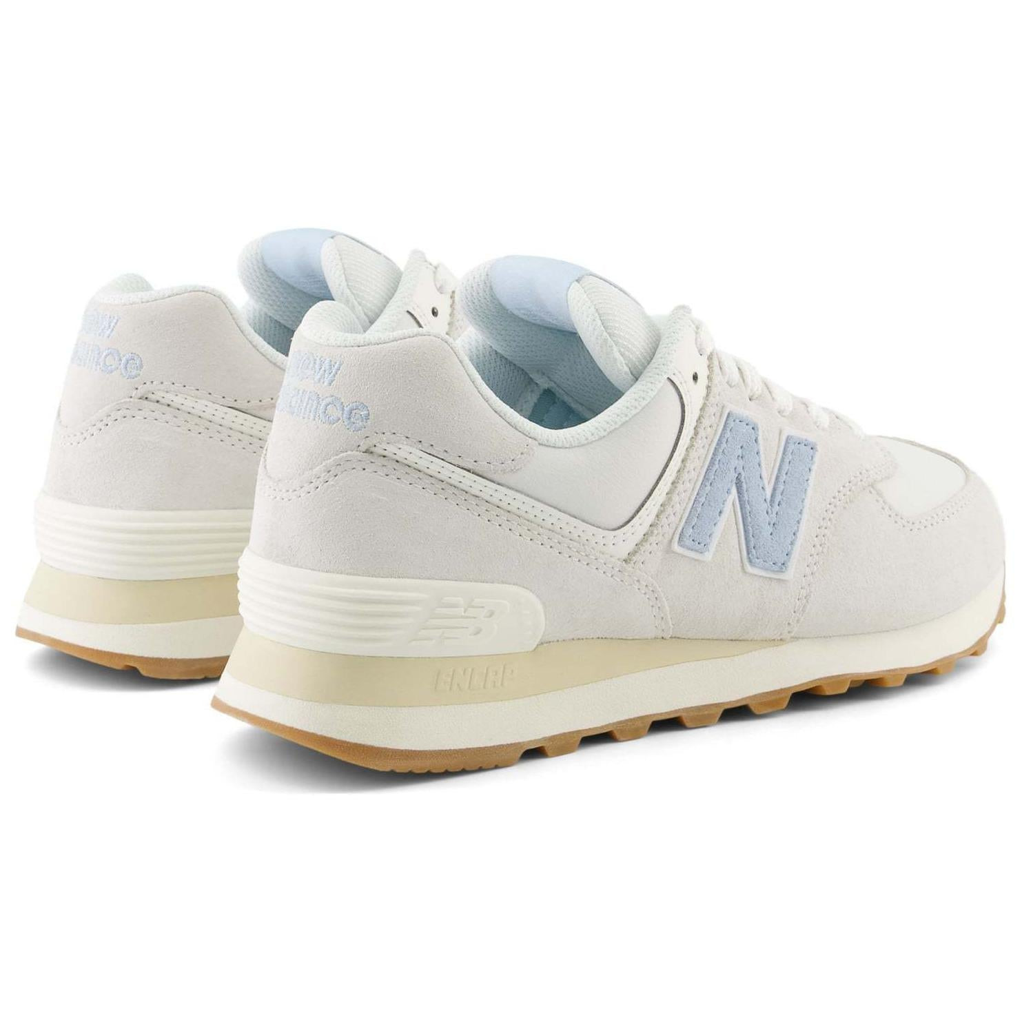 (WMNS) New Balance 574 'Reflection Light Chrome Blue' WL574QA2 - 5