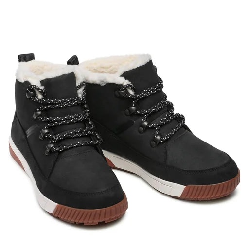 (WMNS) THE NORTH FACE Sierra Mid Lace Waterproof Boots 'Black' 4T3X-R0G - 2
