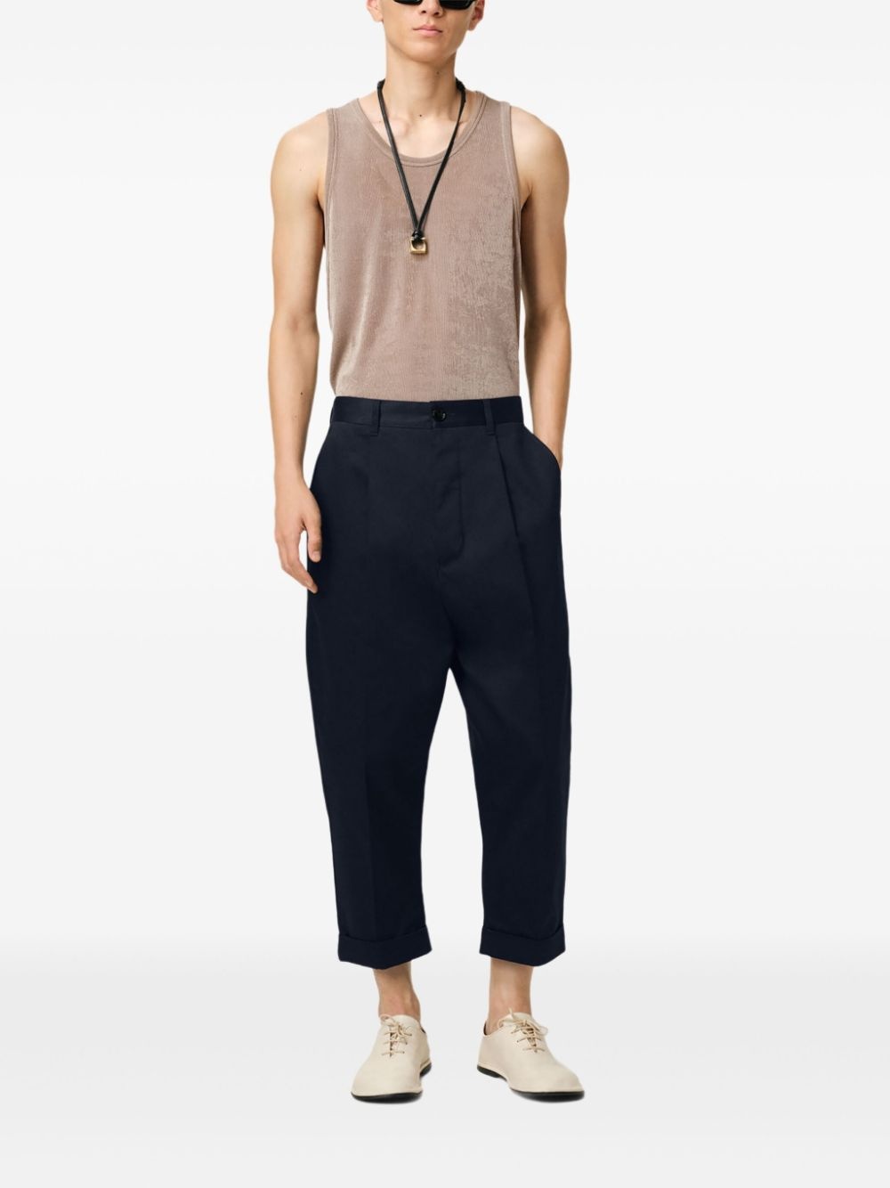 oversized carrot-cut trousers - 2
