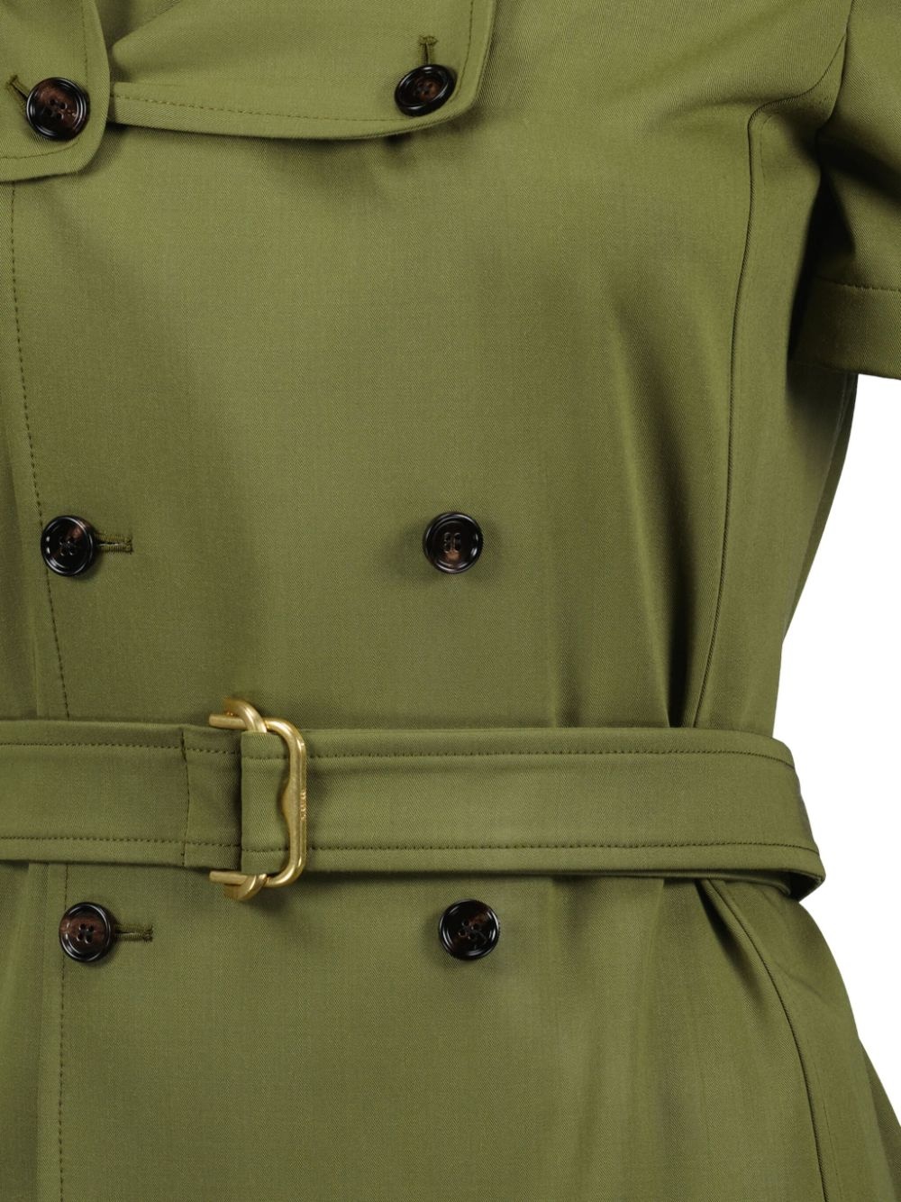 trench-style dress - 3