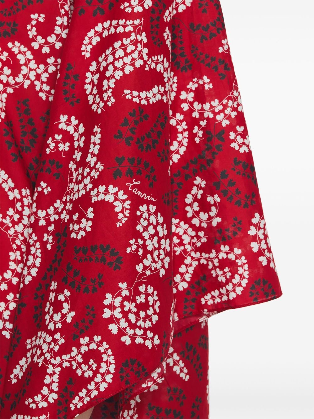 floral-print kaftan - 5