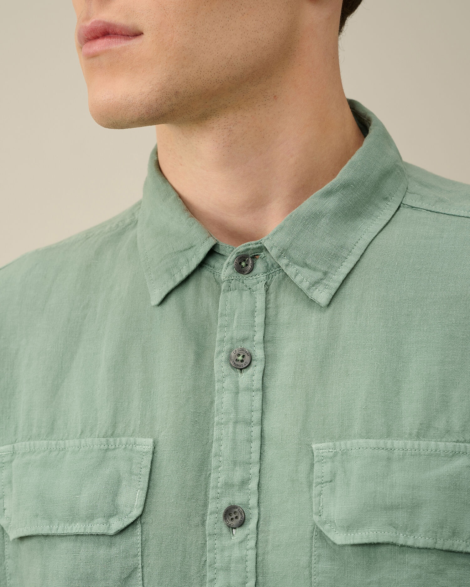 Linen Pocket Shirt - 5