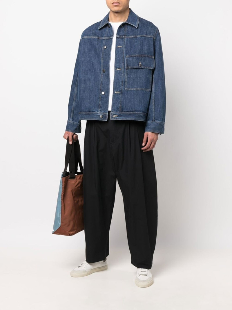 Studio Nicholson Yale wide leg trousers outlook