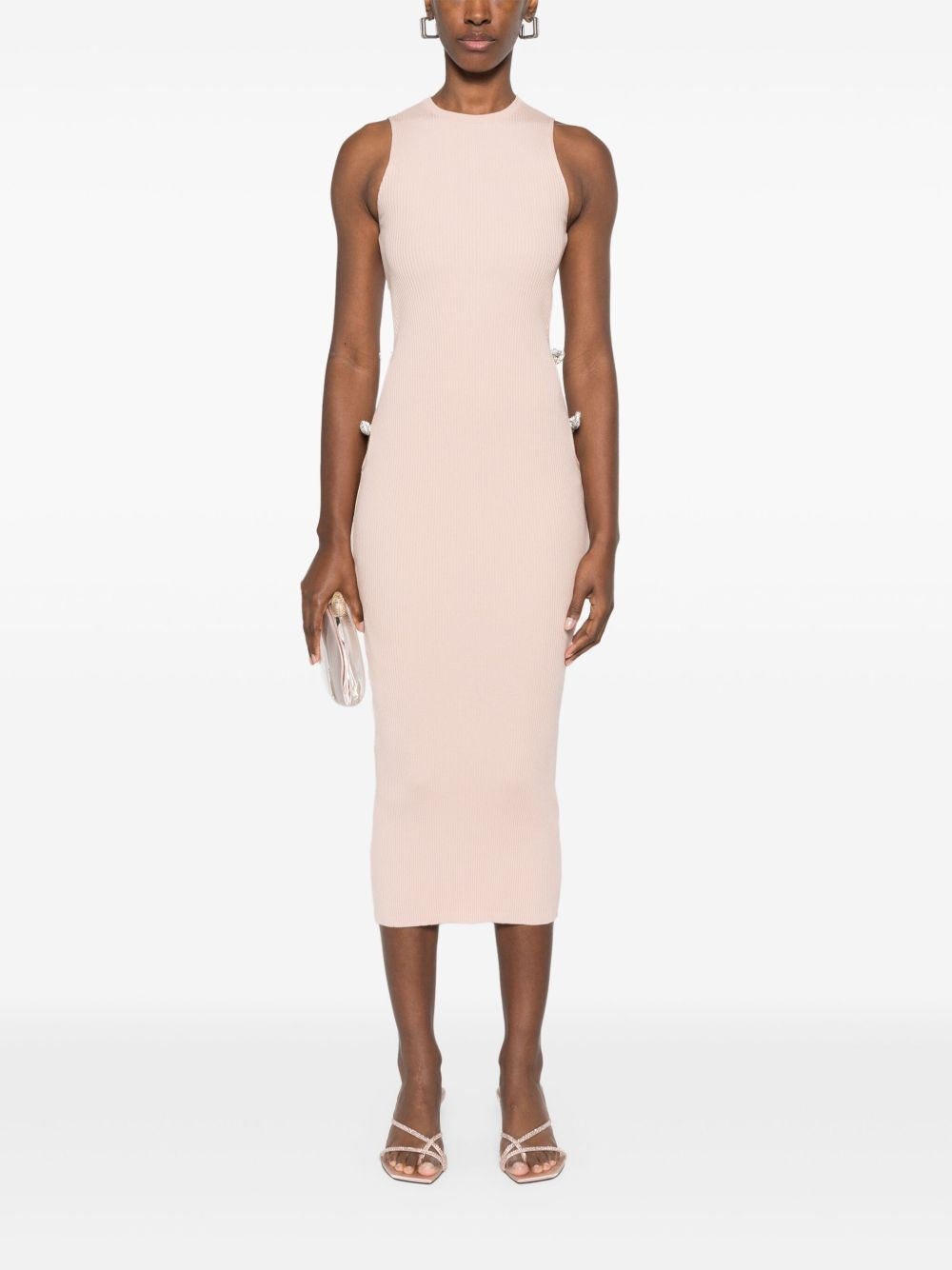 bow-detail dress - 2