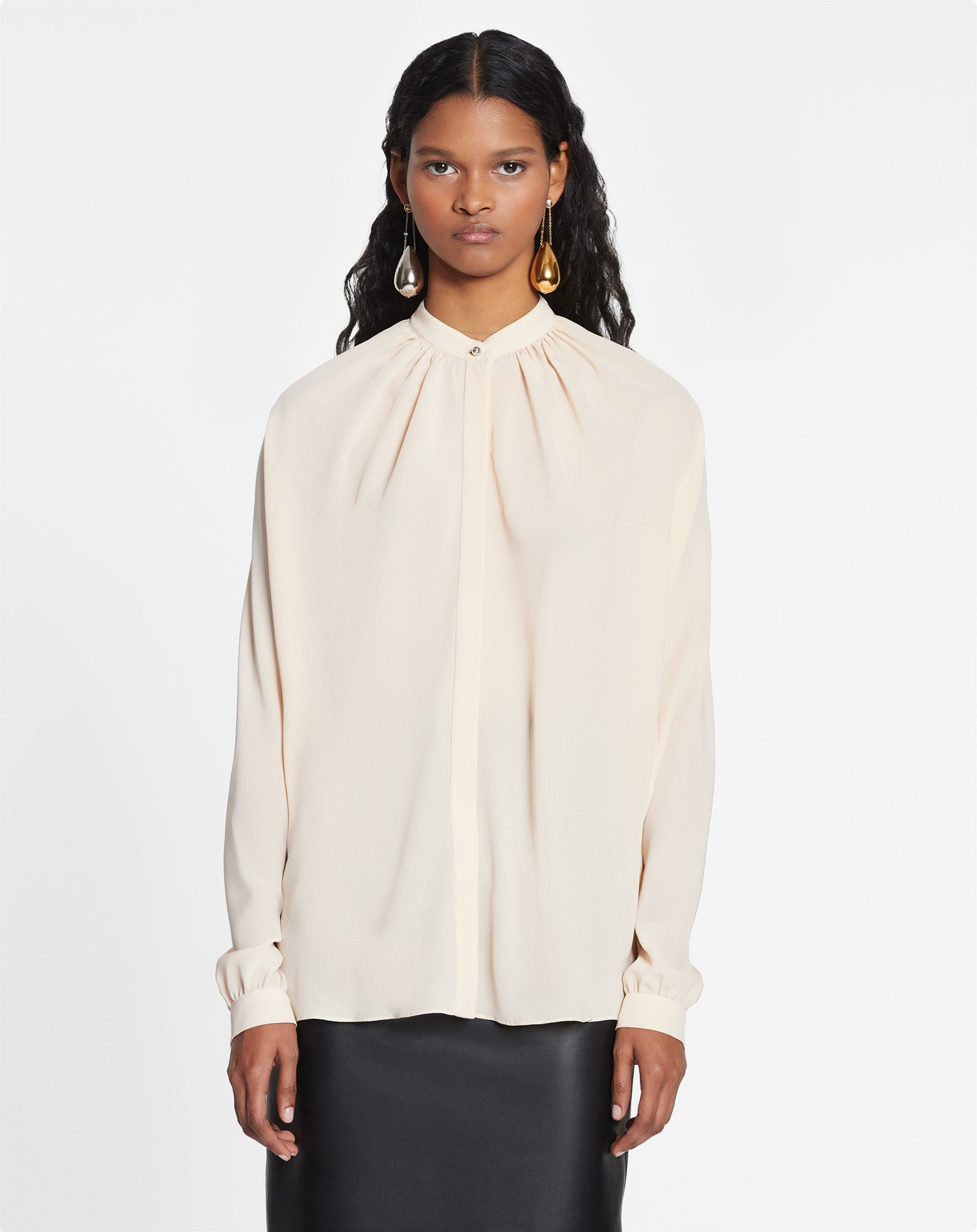 LONG-SLEEVE BLOUSE - 3