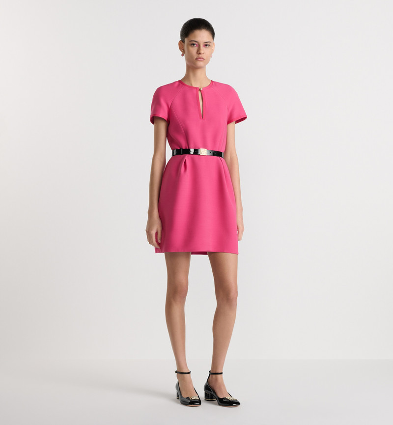 Miss Dior Short Belted Dress 2