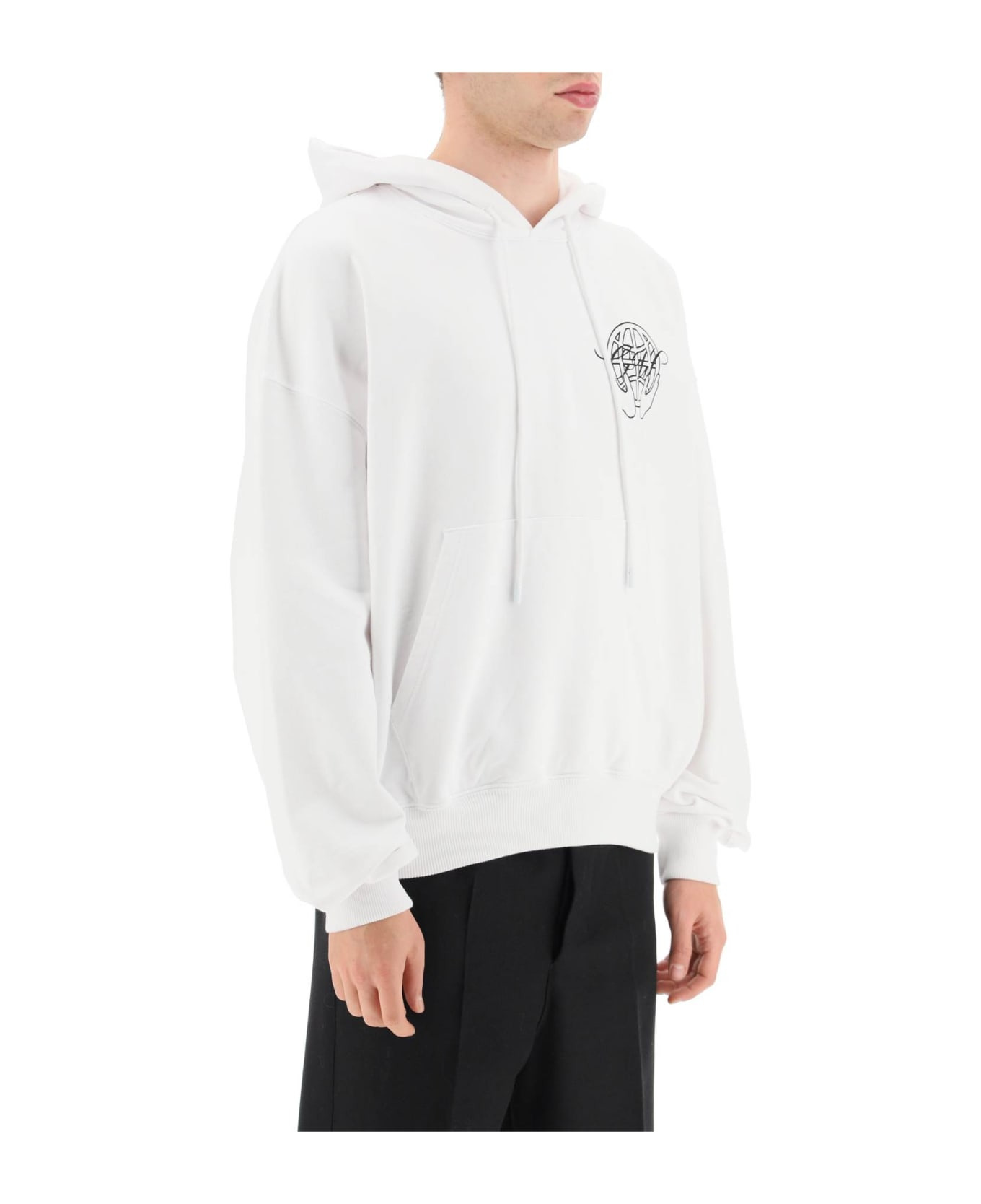 Hand Arrow Boxy Sweatshirt - 2