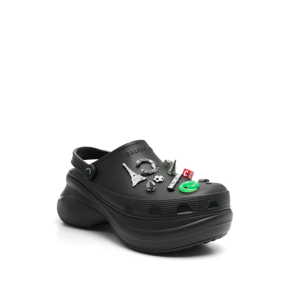 Balenciaga Black Slippers Men - 3