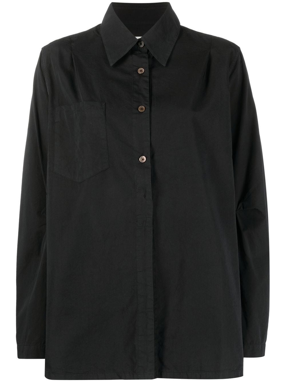 oversized long-sleeve shirt - 1