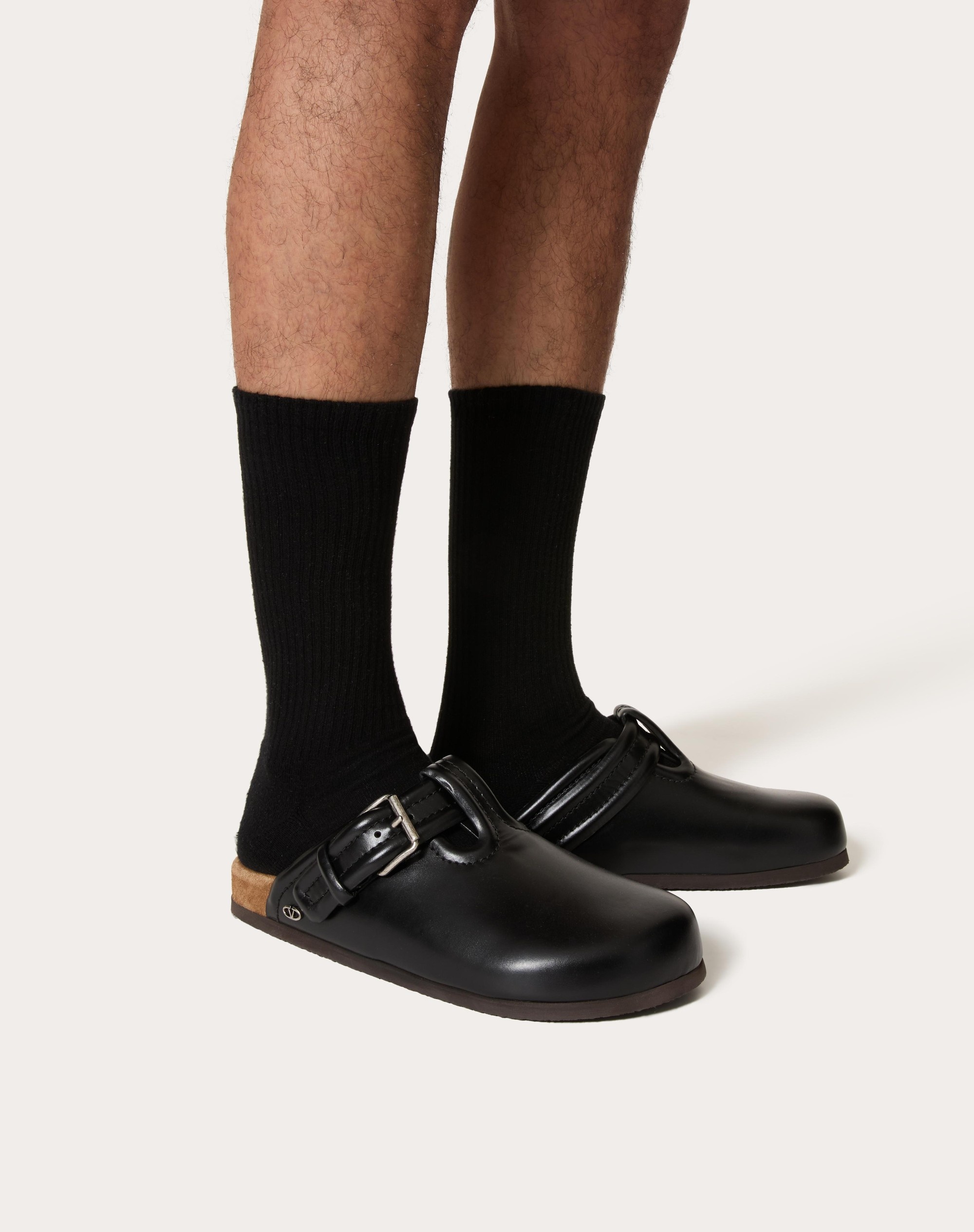 FUSSFRIEND CALFSKIN LEATHER SABOT - 6