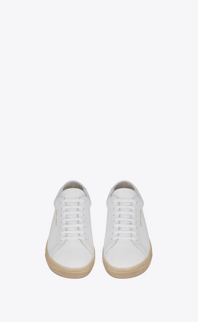 SAINT LAURENT andy sneakers in canvas outlook