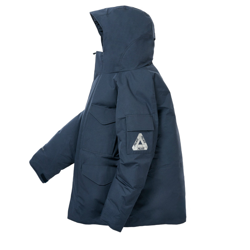 GORE-TEX WINDSTOPPER DOWN PARKA NAVY 3