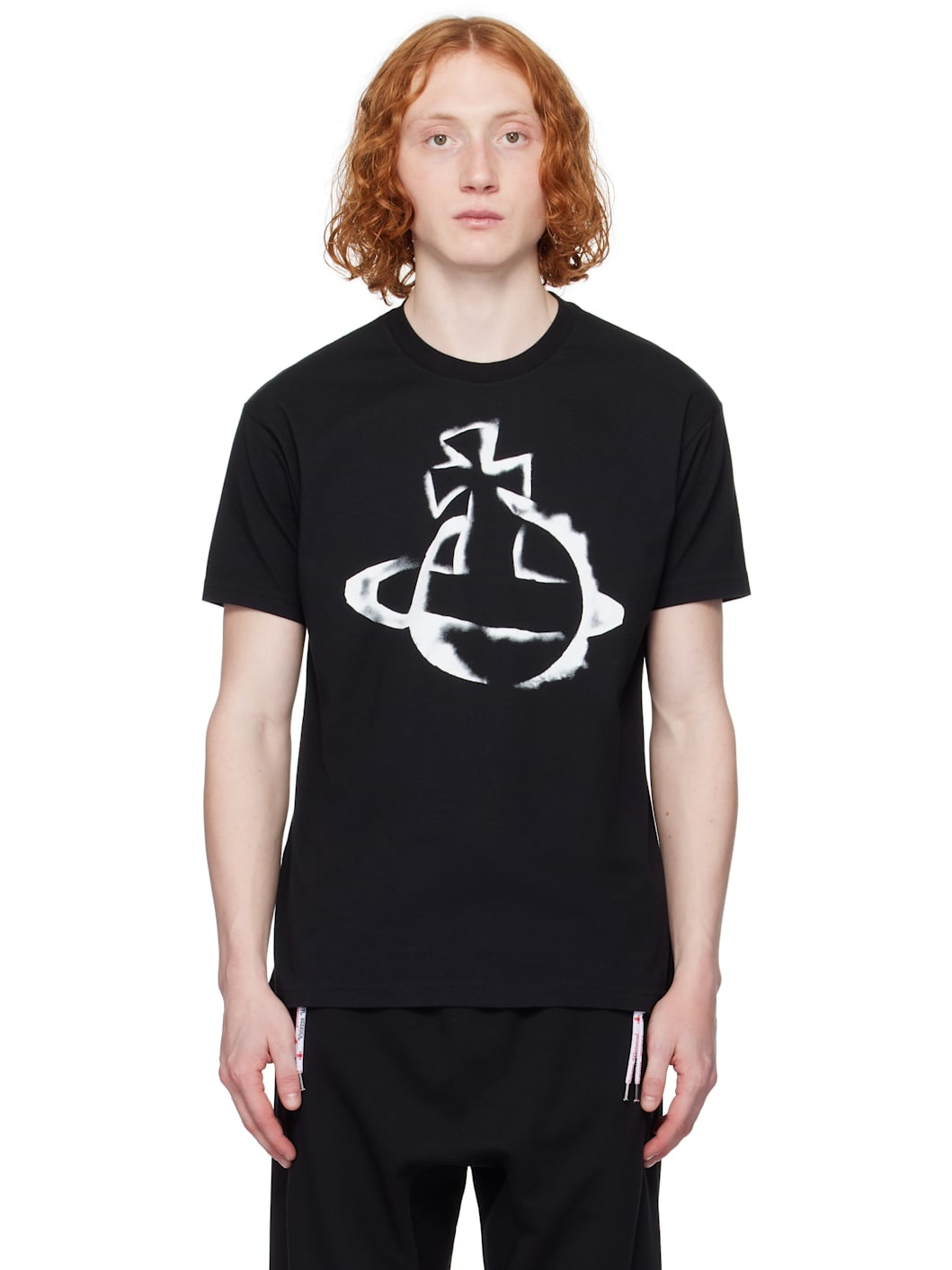 Black Stencil Orb Classic T-shirt - 1