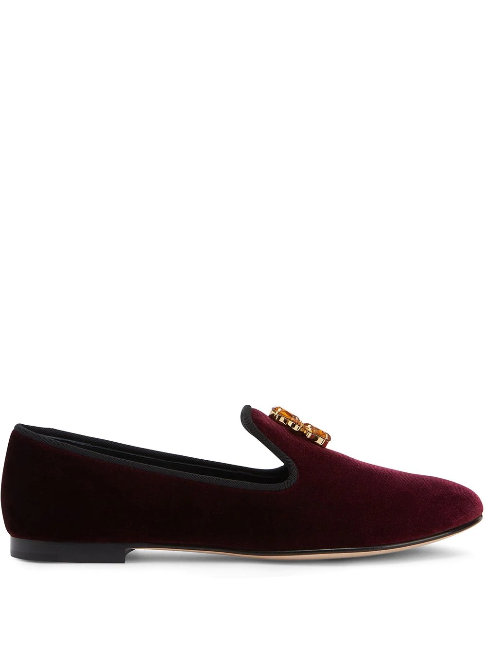 Dalila velvet loafers - 1