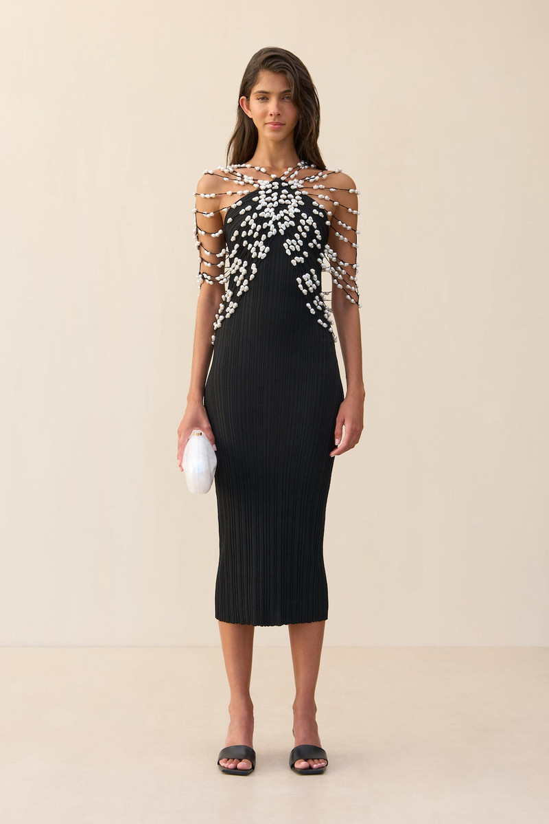Cult Gaia CECELIA KNIT DRESS - KD2843YY | REVERSIBLE
