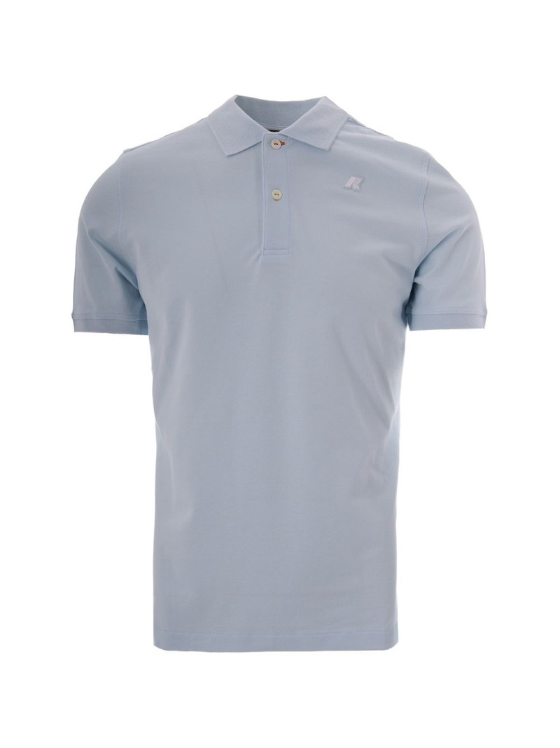 logo-appliqué polo shirt 1
