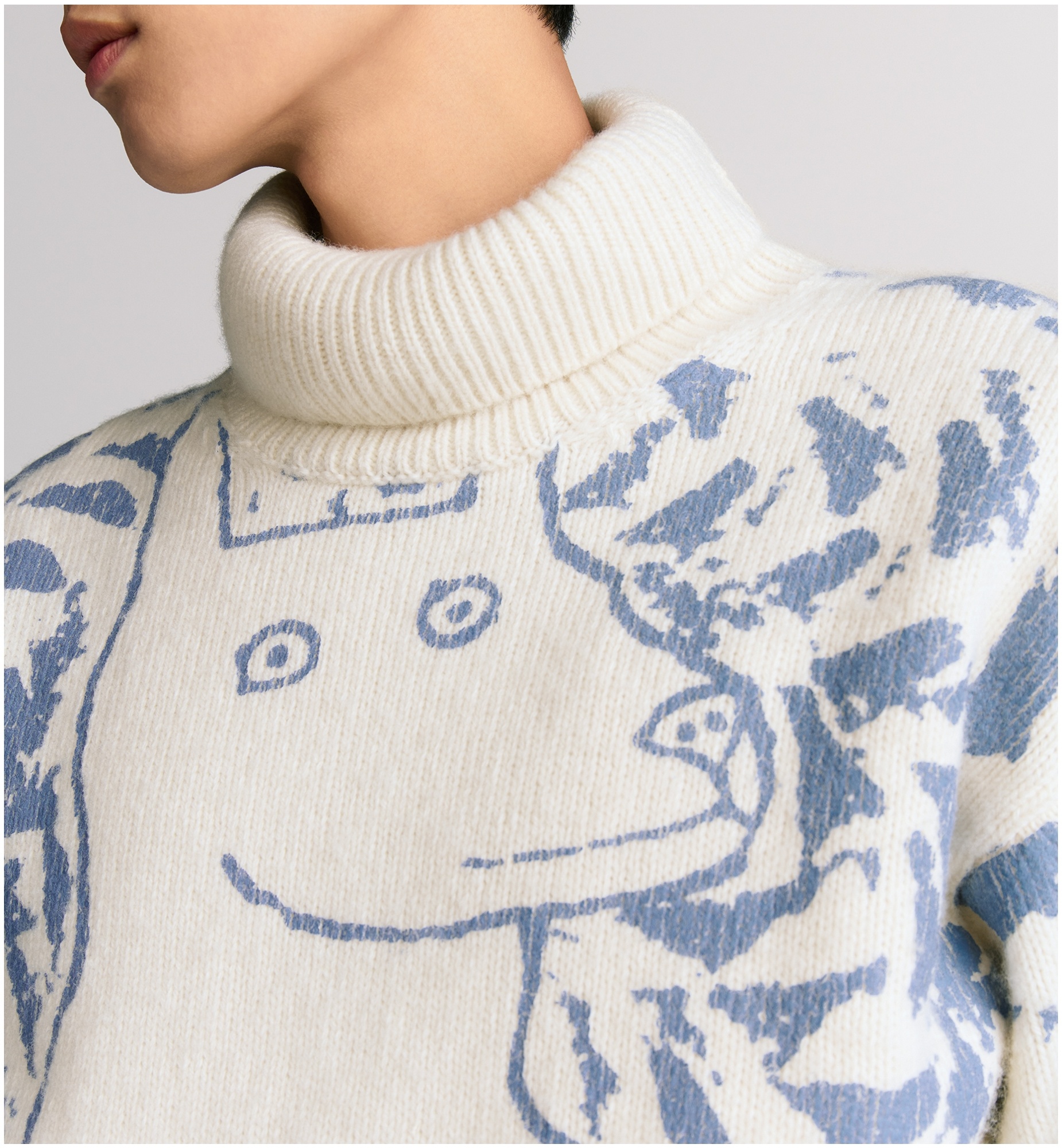 DIOR AND HYLTON NEL Turtleneck Sweater - 5