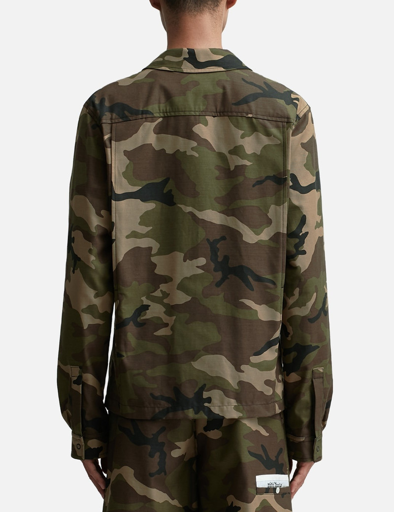 camouflage 인쇄 면 재킷 4