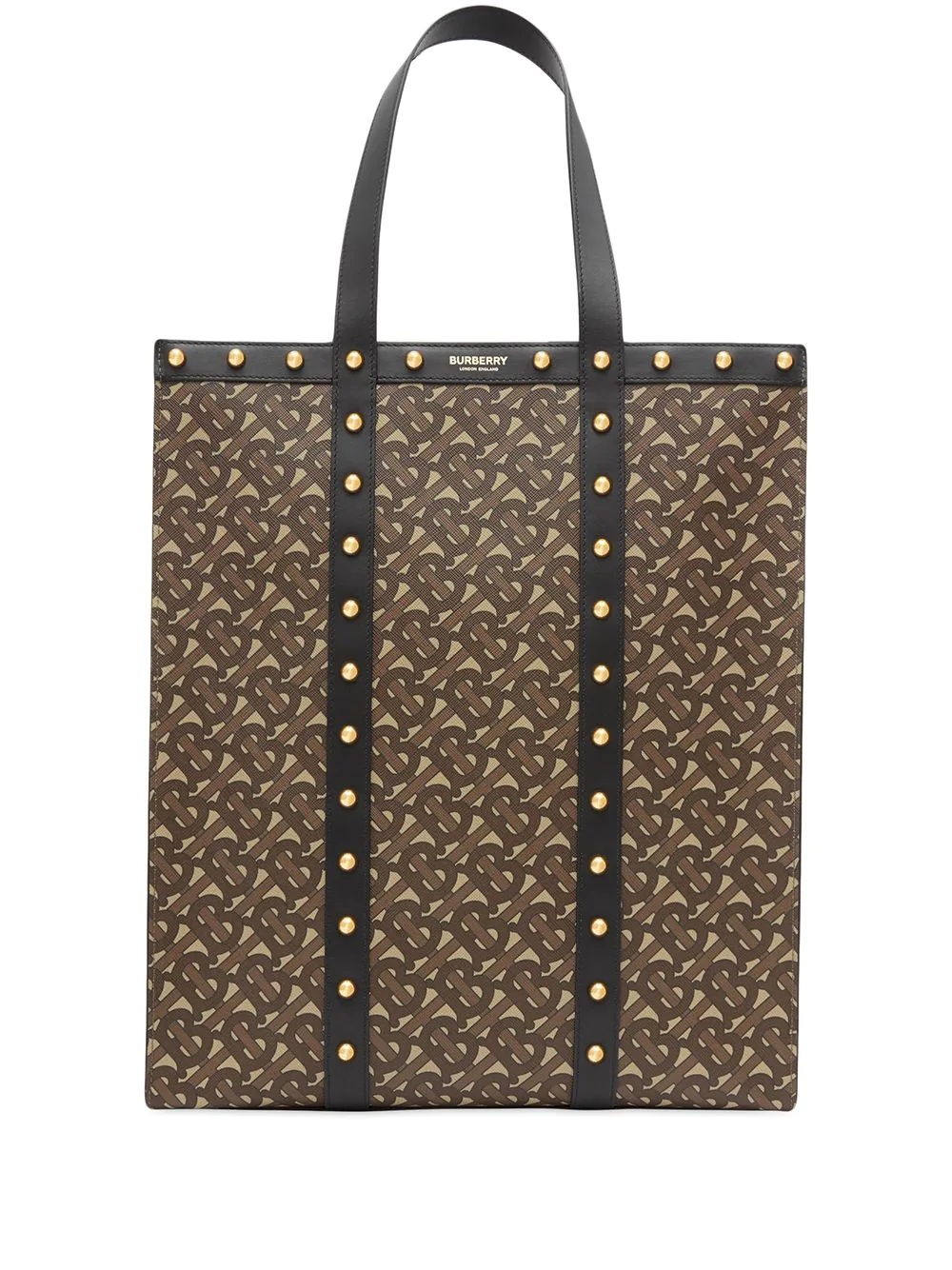 monogram-print tote bag - 1