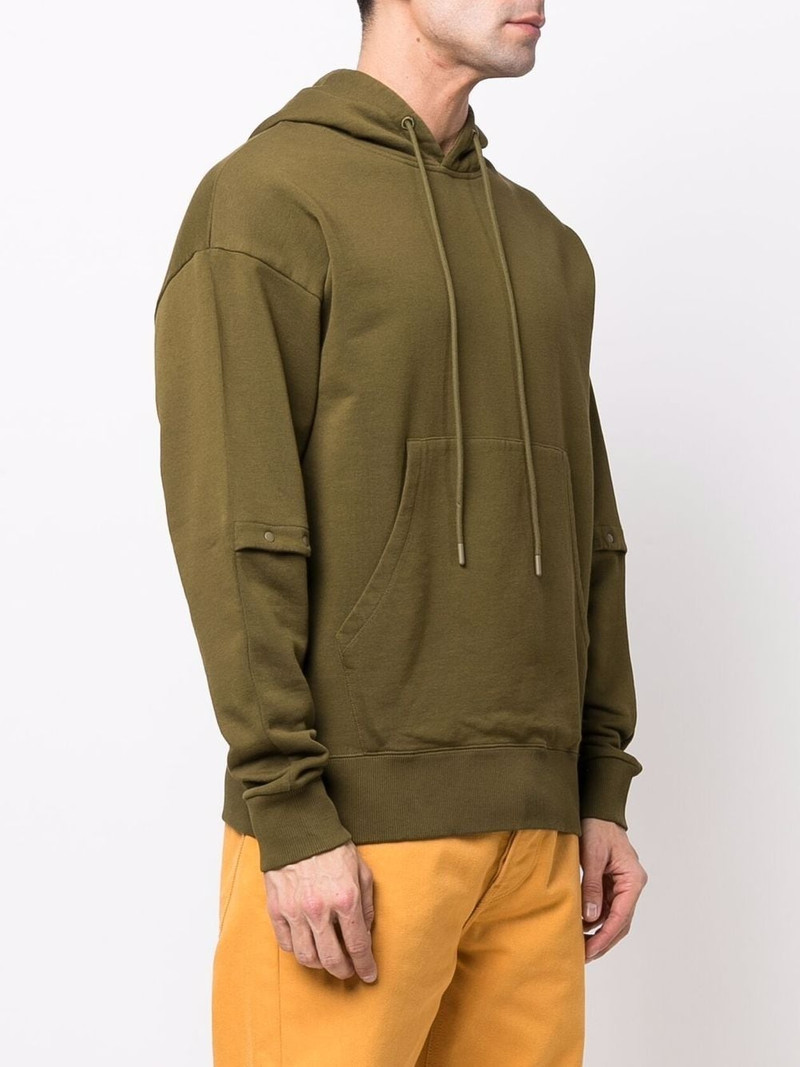 logo-patch drawstring hoodie 4