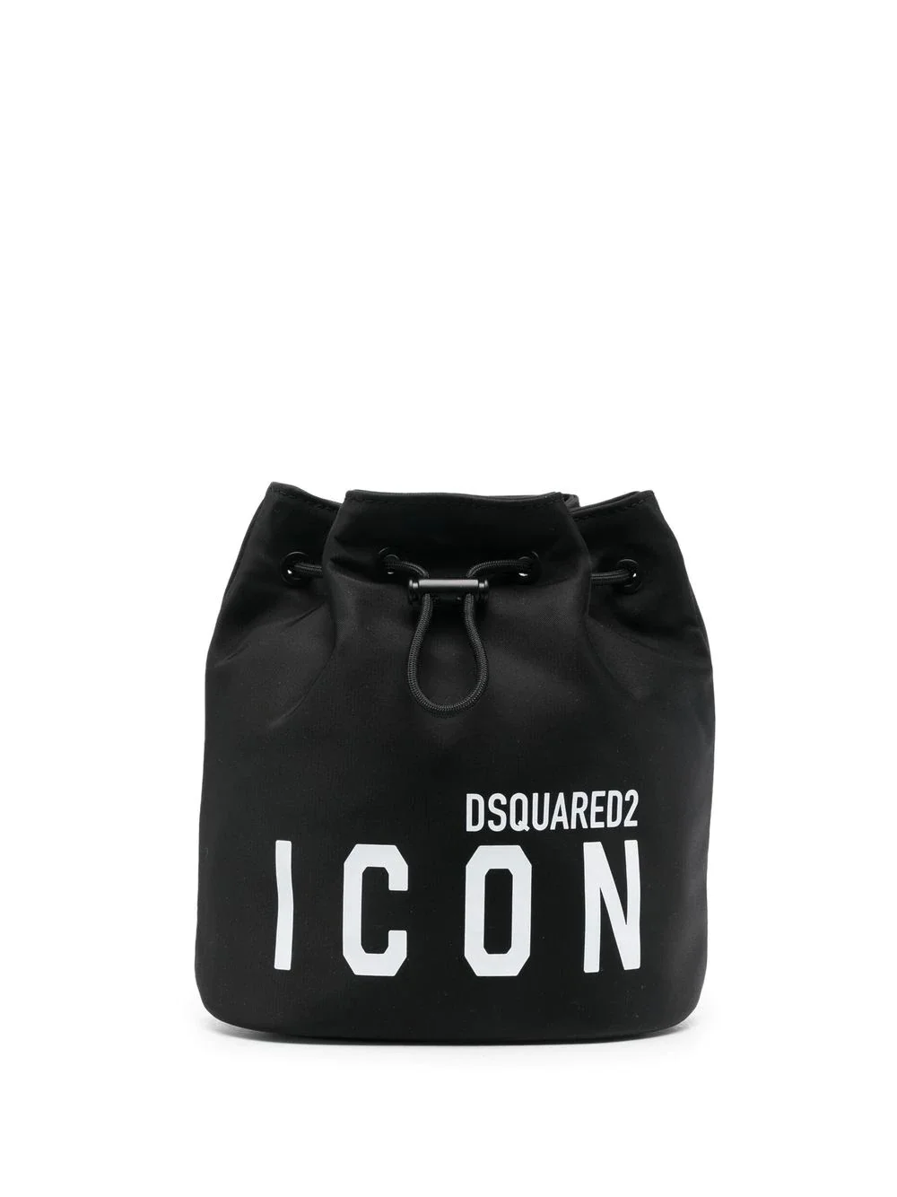 Icon-print bucket bag - 1