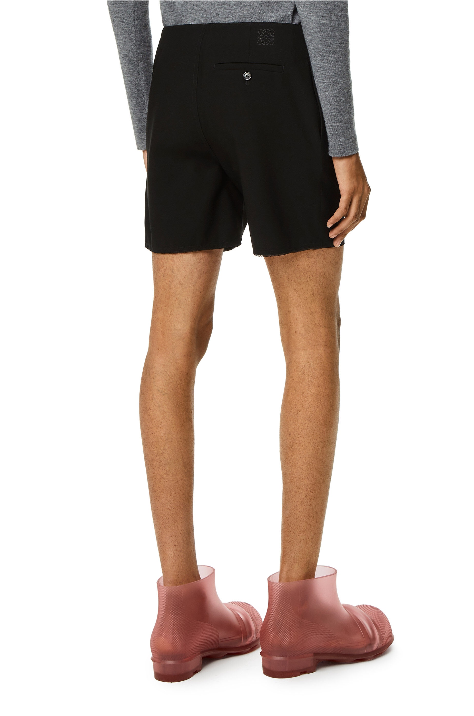 Mini shorts in wool - 4