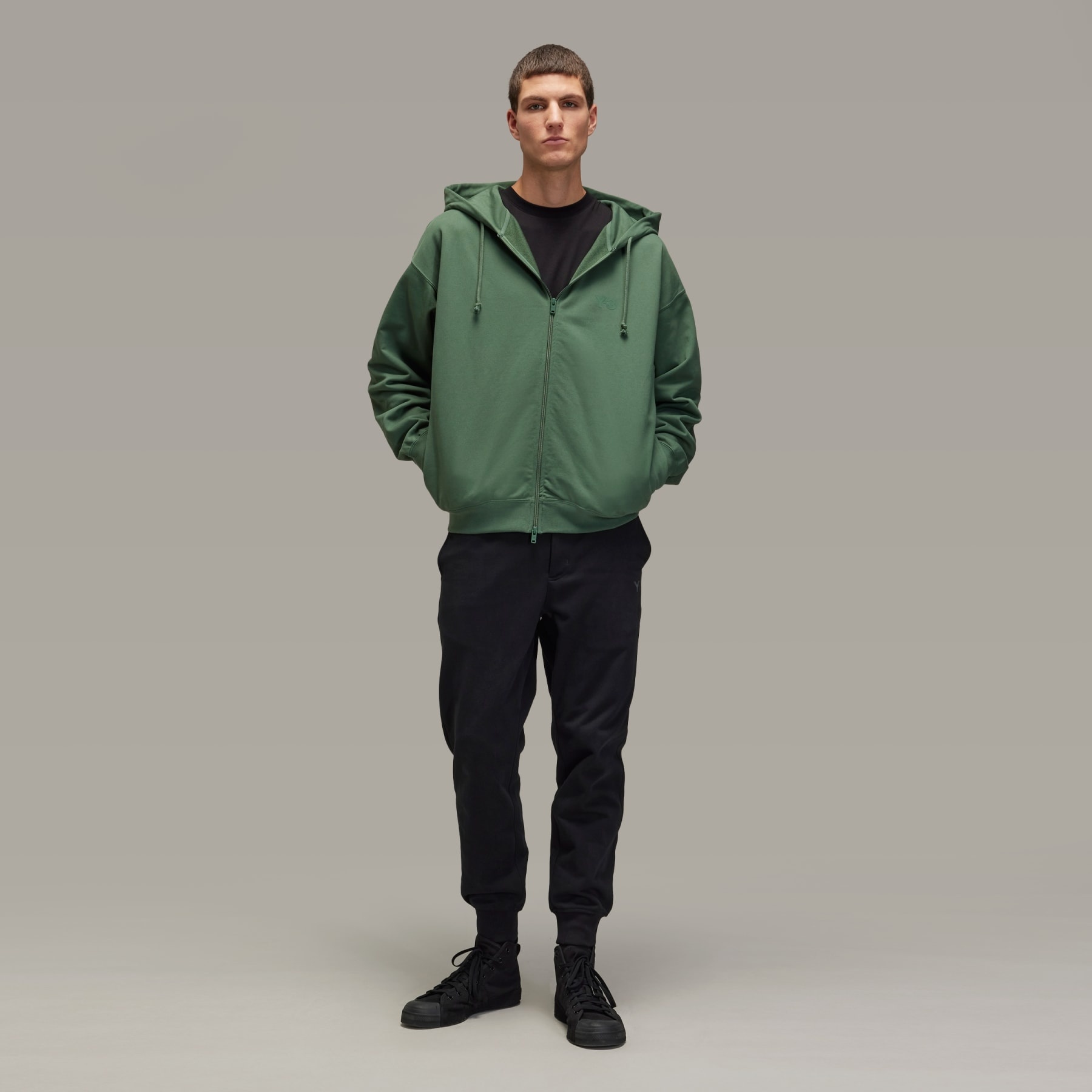 Y-3 - French Terry Zip Hoodie ジップアップパーカー Y-3 Y-3 French Terry Zip Hoodie | REVERSIBLE