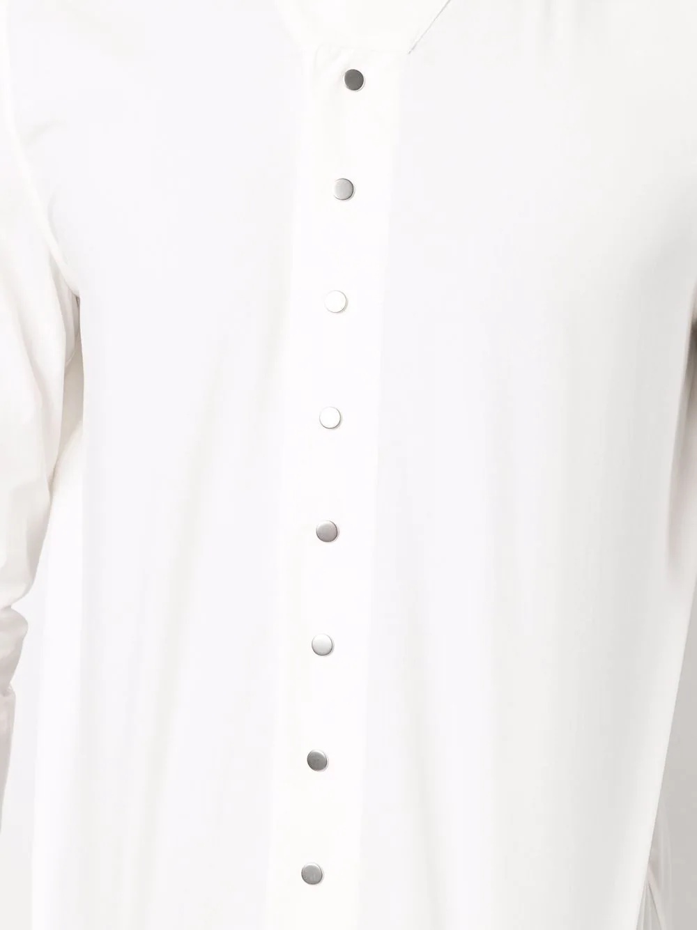 V-neck button-up shirt - 5