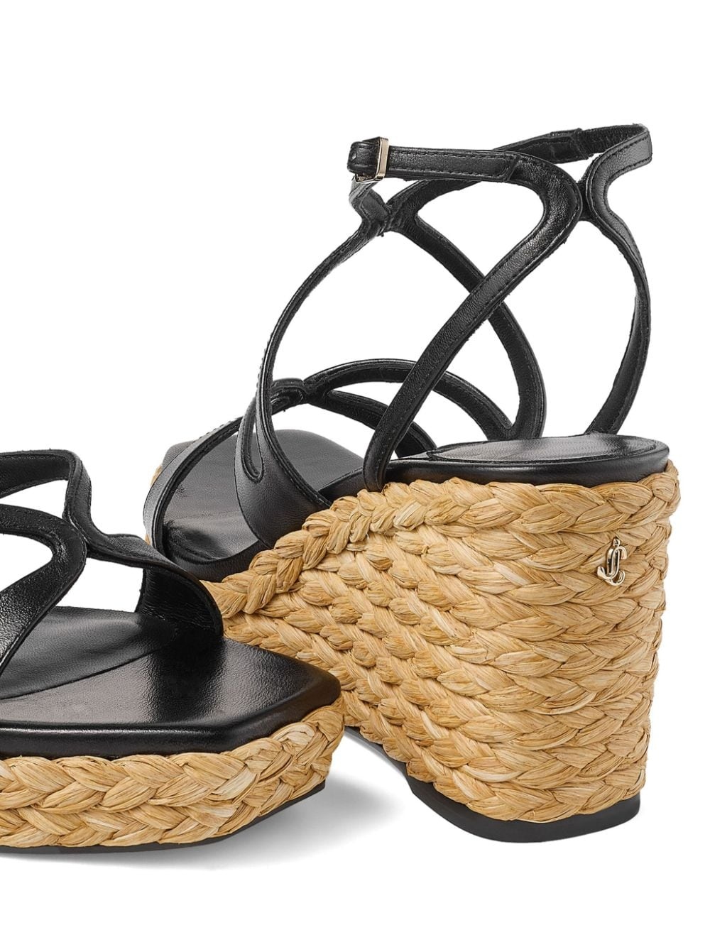 Ayla 85mm wedge sandals - 3