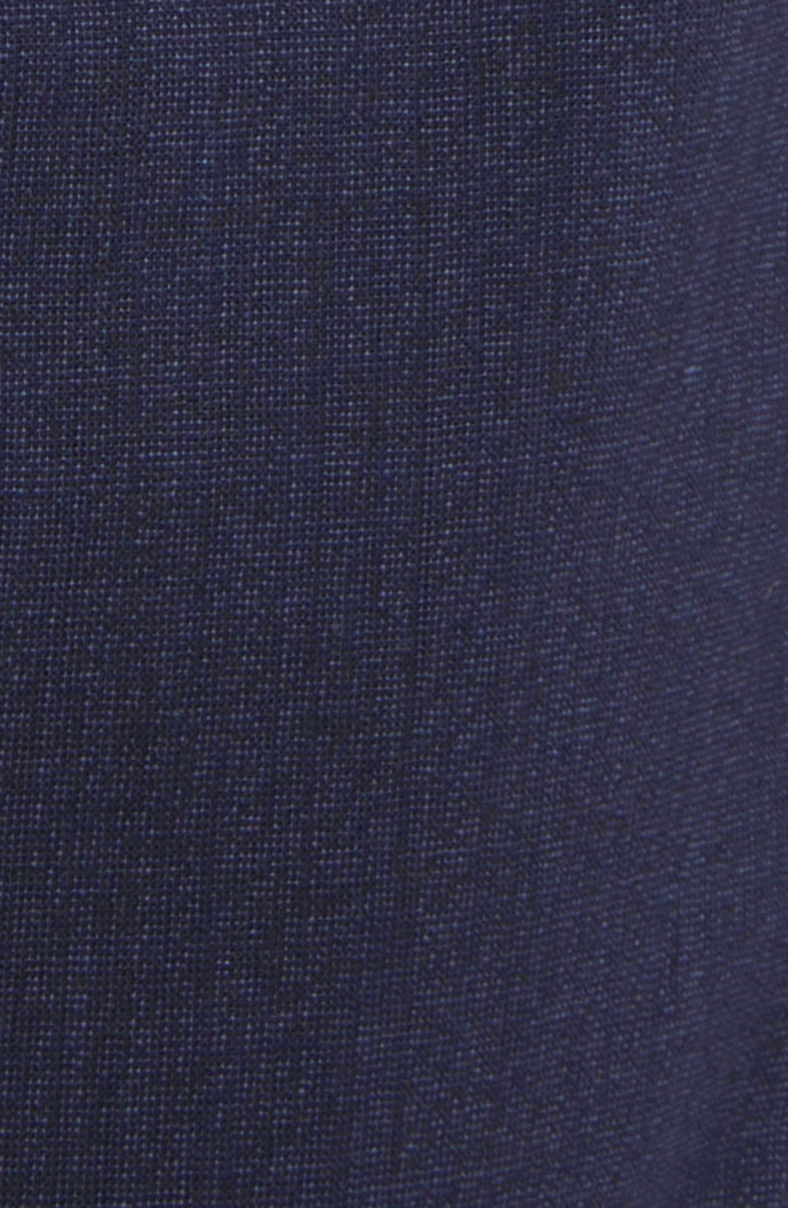 Givenchy Classic Fit Wool Trousers in Dark Blue at Nordstrom - 7