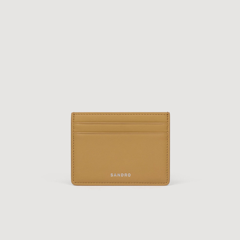 LEATHER LOGO CARD HOLDER 1