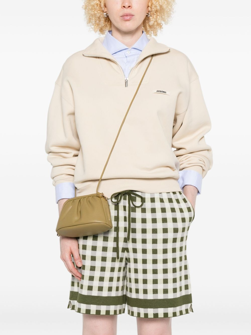 small Ninon pleated shoulder bag - 2