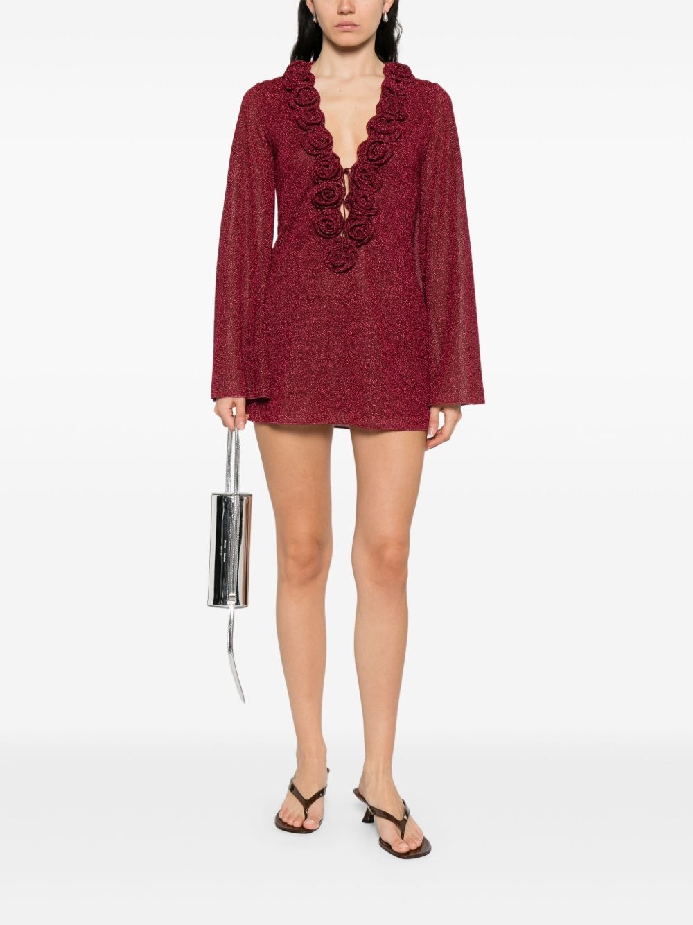Lumière Rose mini dress - 2