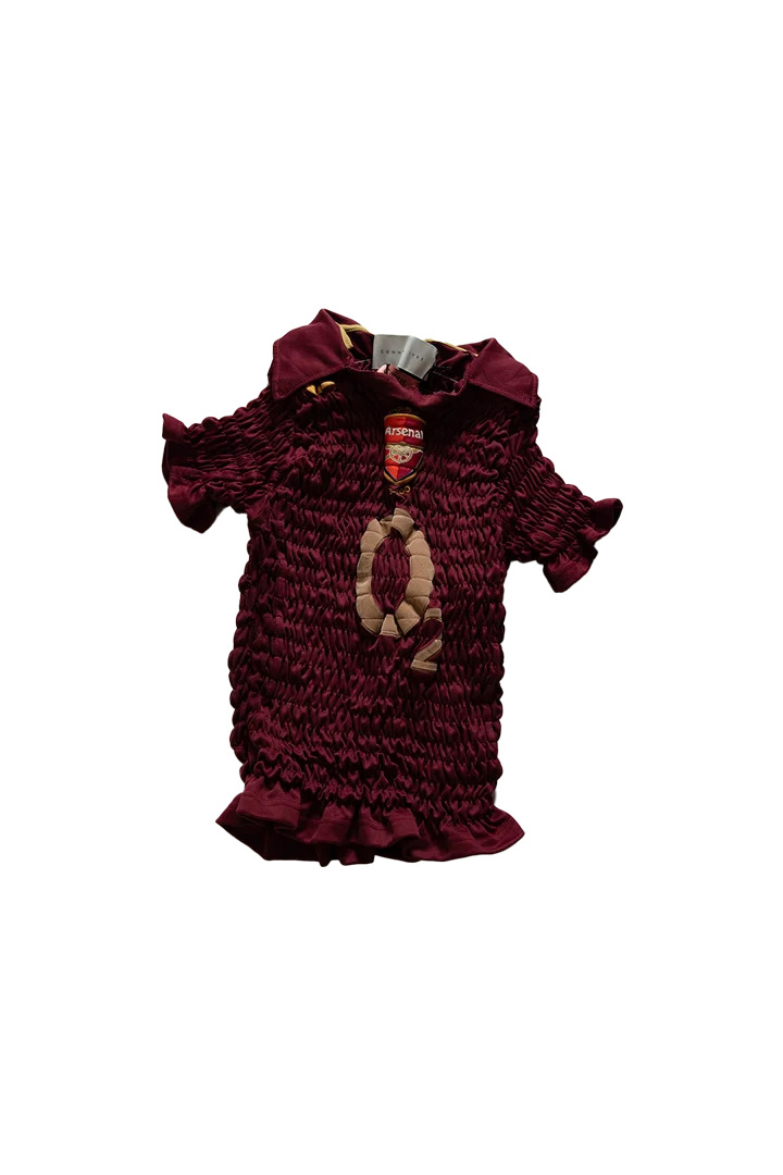 Conner Ives Shirred Football Jersey Multi - 9