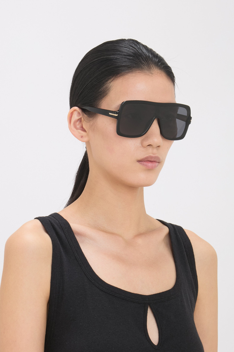 Layered Mask Frame In Black 6