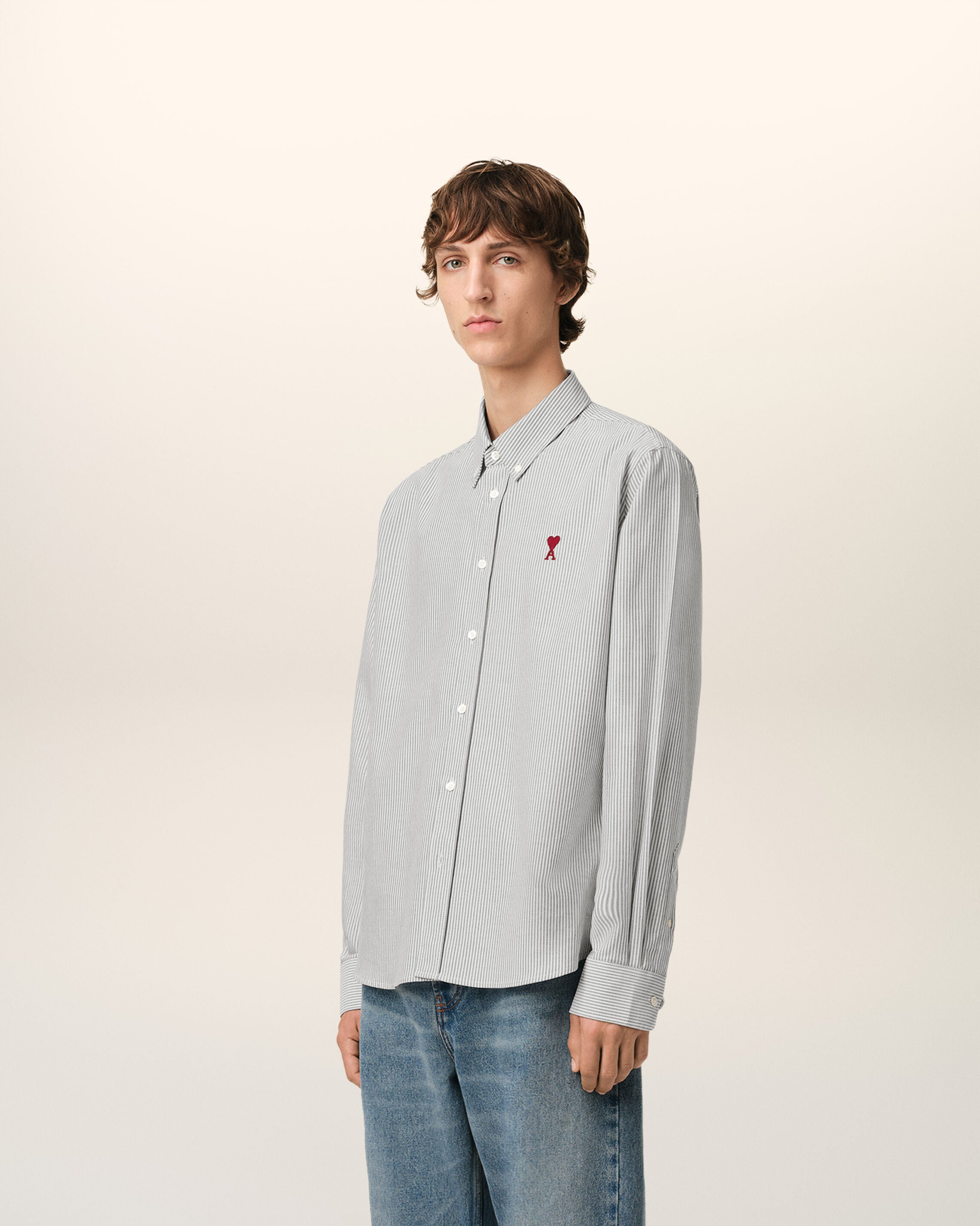 BUTTON-DOWN AMI DE COEUR SHIRT - 6