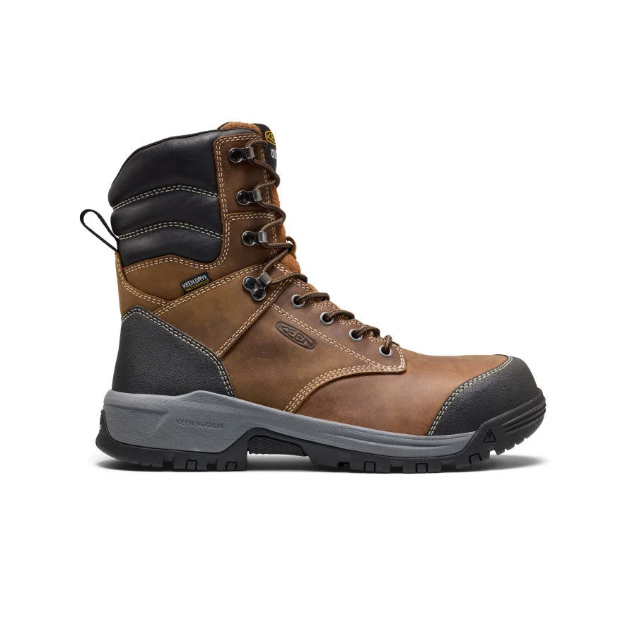 Men's Evanston 8" Waterproof Work Boot (Carbon Toe) - 1