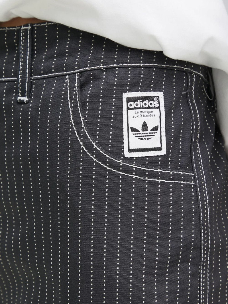 pinstriped panelled trousers 5