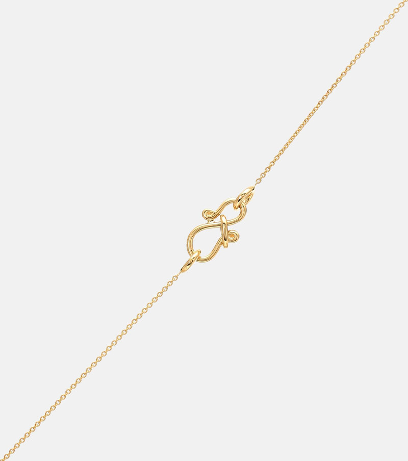Diamante Simple 18kt gold and diamond necklace 4