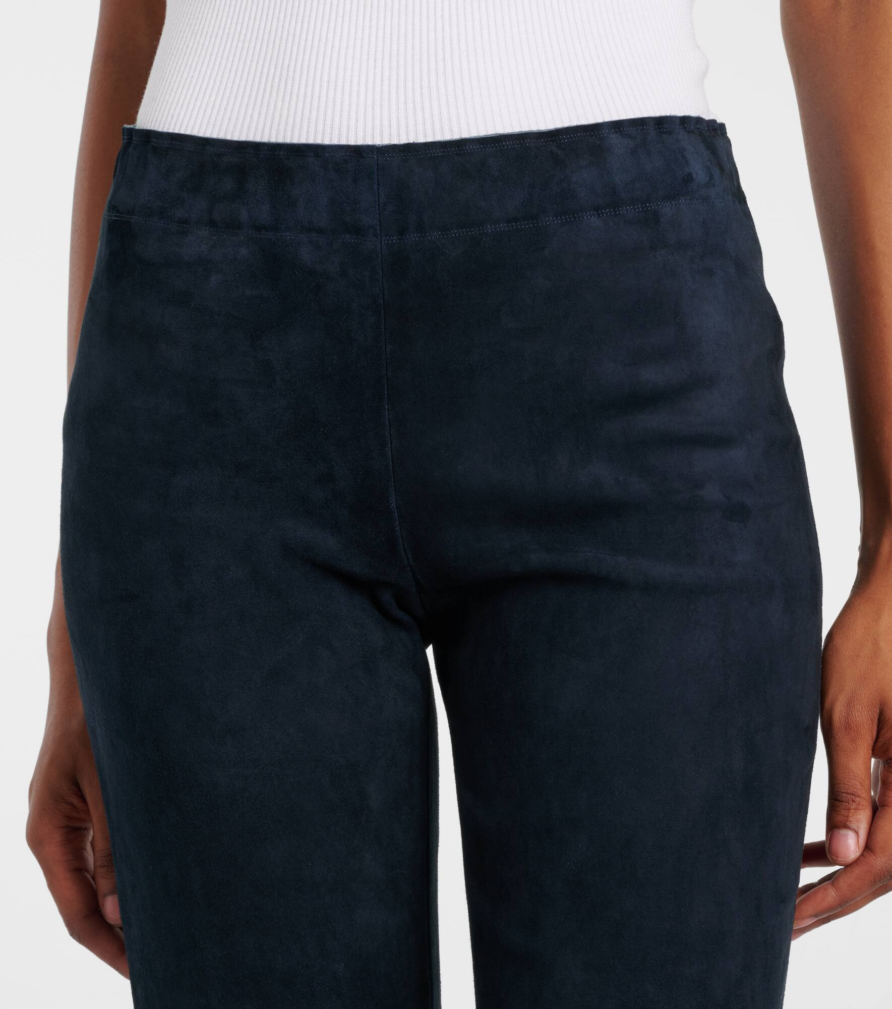 Jacky suede slim pants - 4