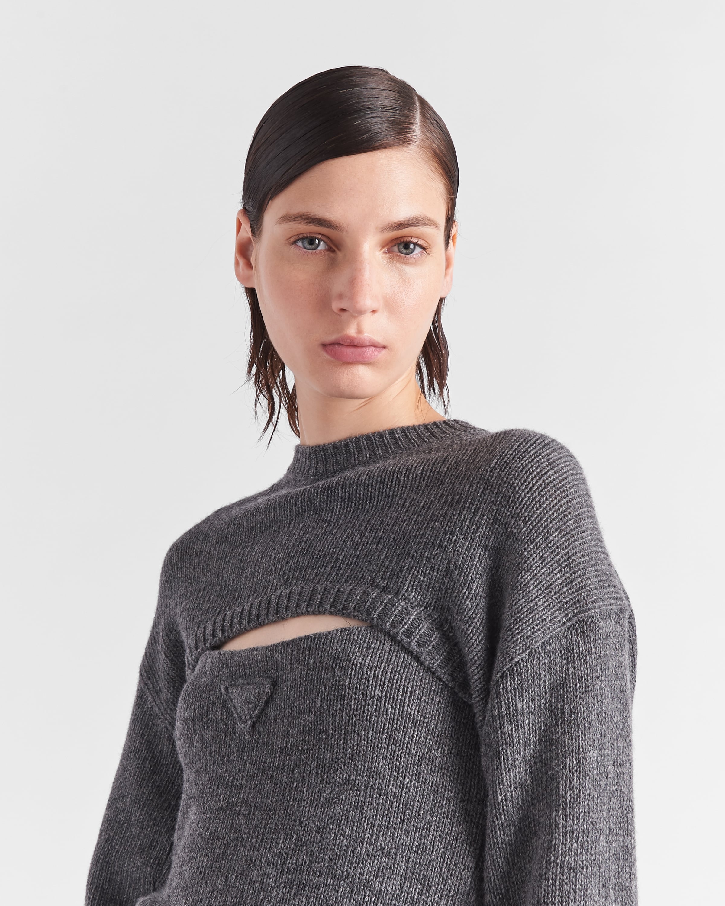 Cashmere and wool sweater - 3
