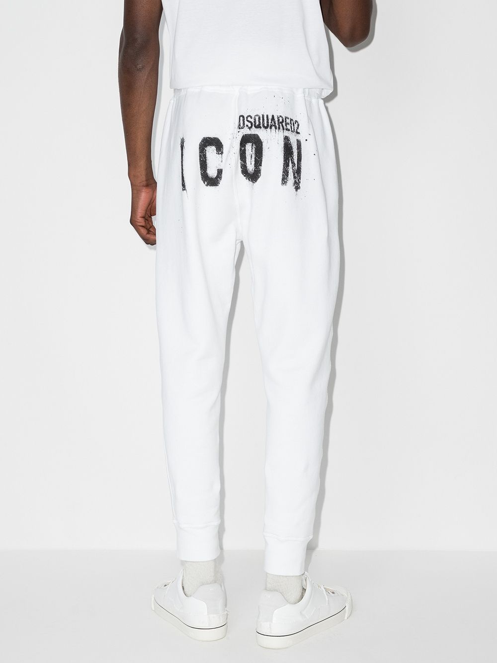 sprayed Icon logo track pants - 3