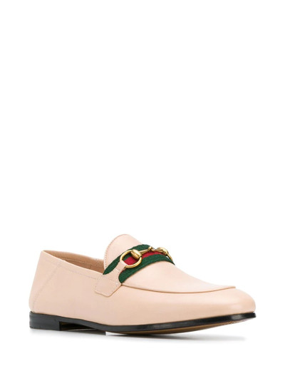 GUCCI Web detail loafers outlook