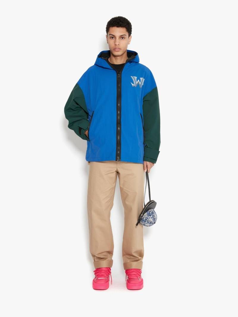 JW Anderson SHORT COLOUR BLOCK JWA PARKA JACKET outlook